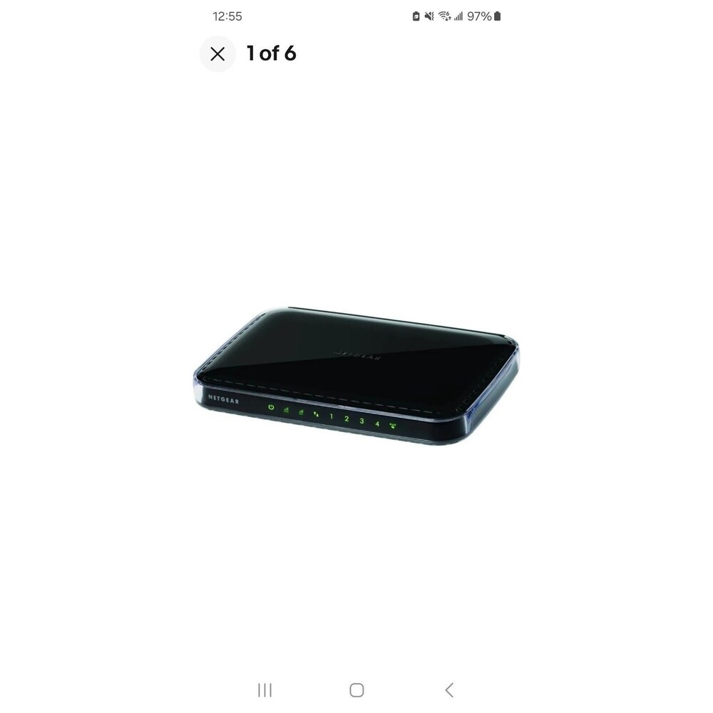 NETGEAR WN2500RP Universal Dual Band WiFi Range Extender, 4-port WiFi Adapter